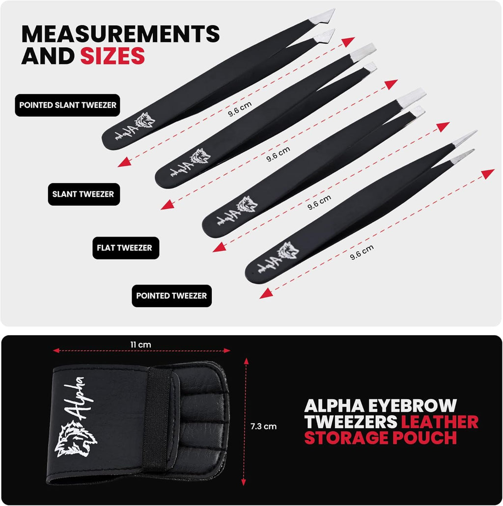 Professional Tweezers Set