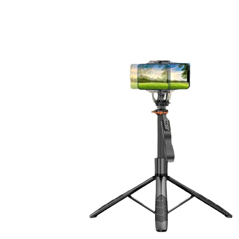 Cross-border Selfie Stick Double Fill Light Bluetooth-compatible Handheld Stabilizer Floor Telescopic Rod Stand For Live Streaming